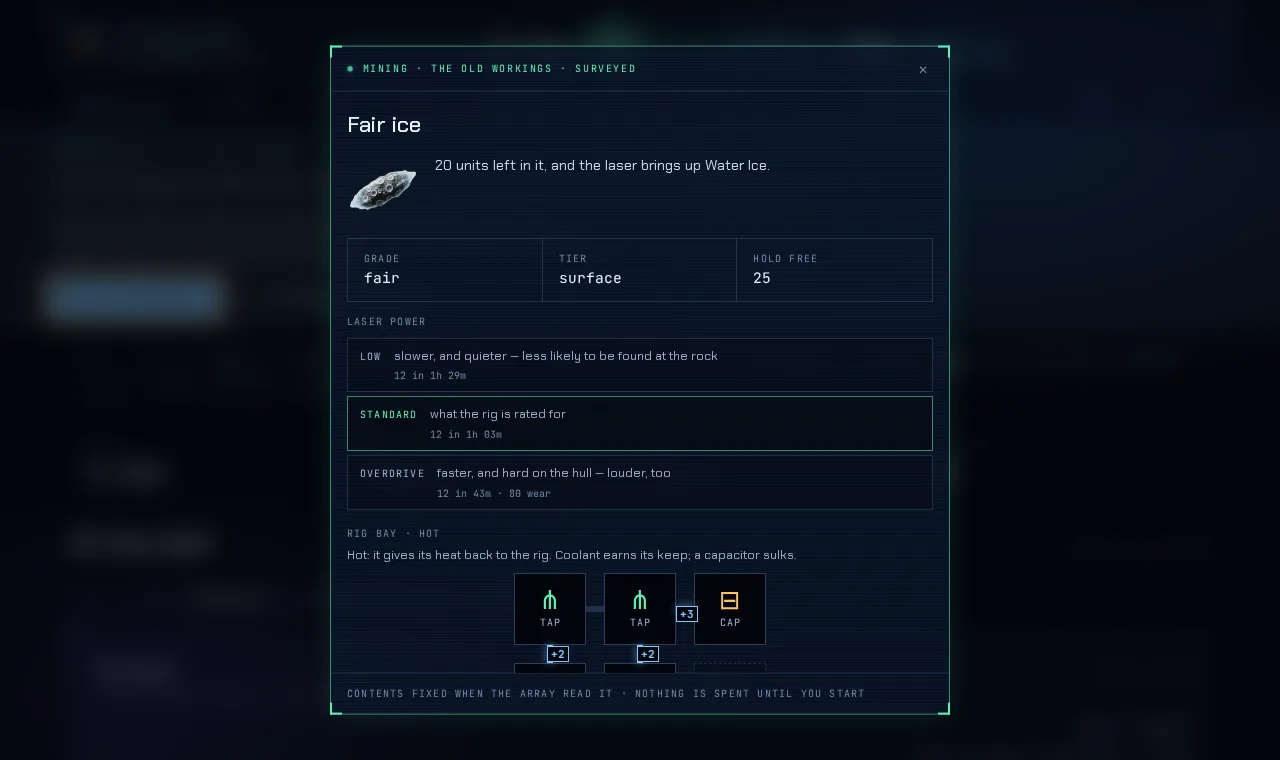 Starlane: a decision